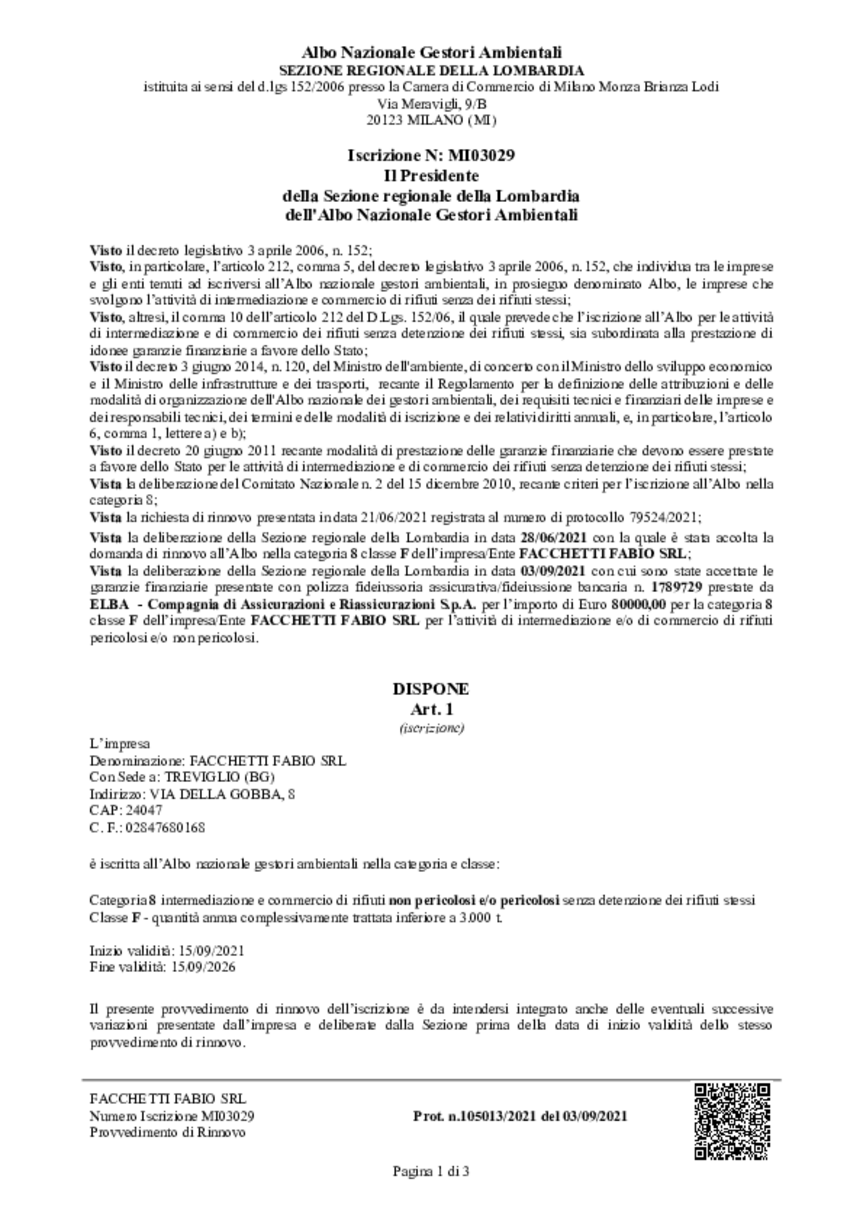 Categoria 8F